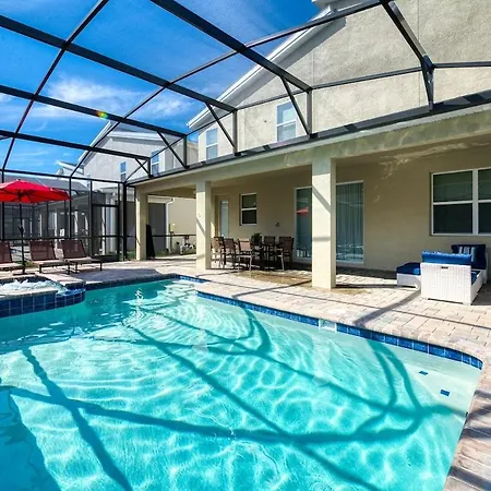 10Br Storey Lake Home W/ Game Room, Pool & Spa Near Disney